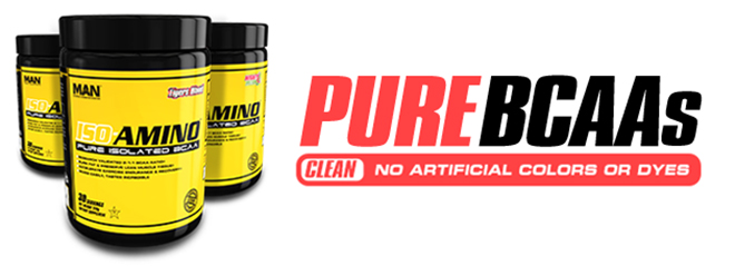 PURE BCAAs. Clean. No Artificial Colors or Dyes.
