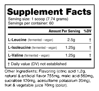 NutraBio BCAA 5000 Powder