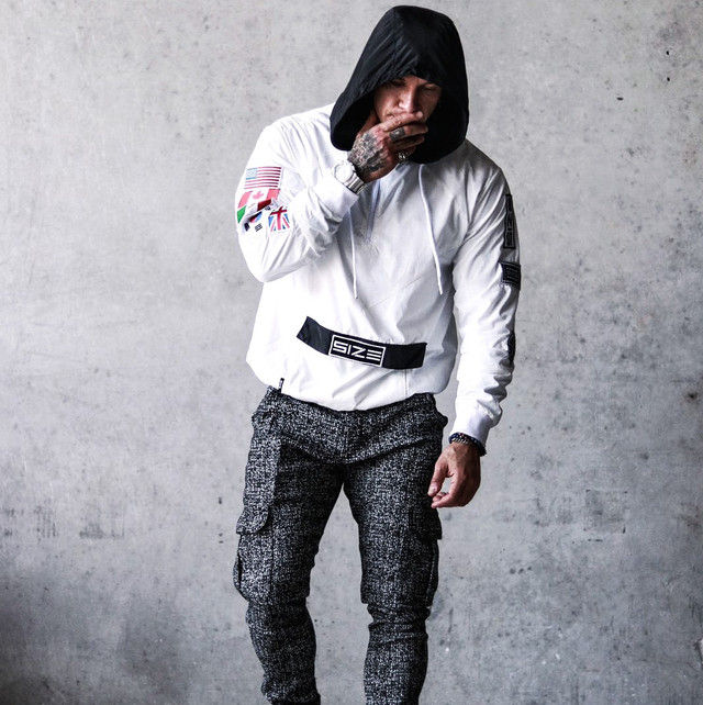 Size Up Translucent Worldwide MMXXI Half Zip