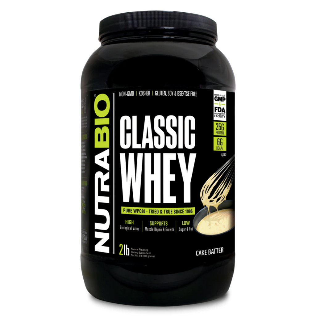 NutraBio Classic Whey 2lb