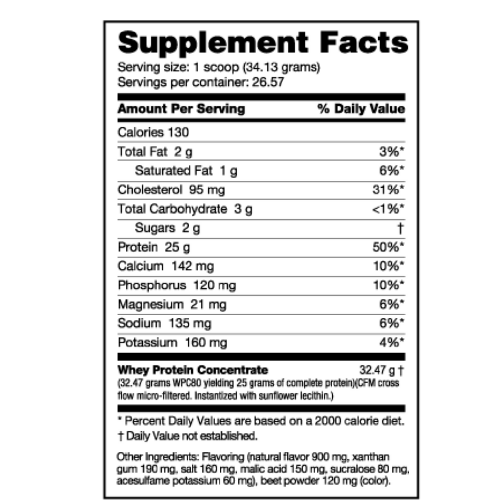 NutraBio Classic Whey 2lb
