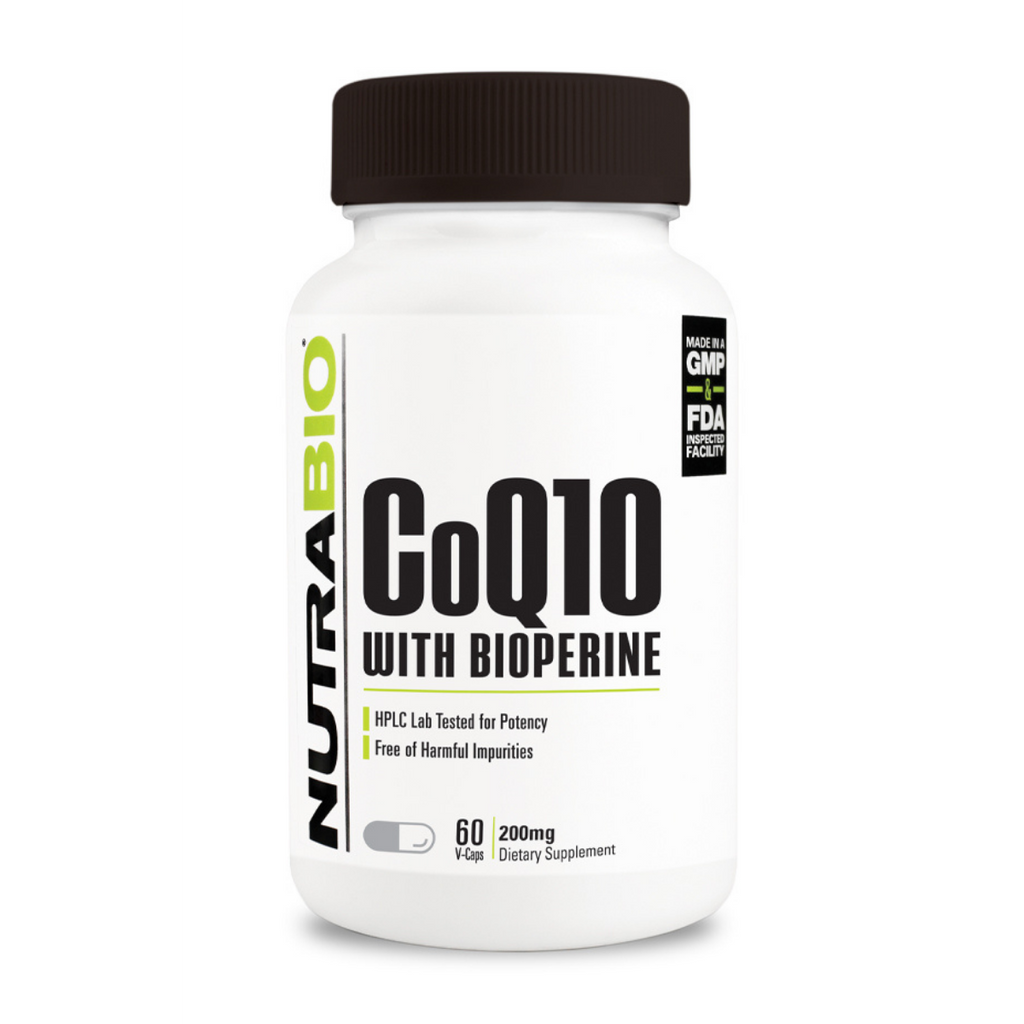 NutraBio CoQ10 200mg