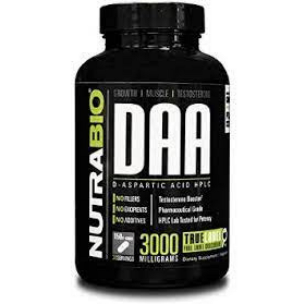 NutraBio D-Aspartic Acid 3000mg