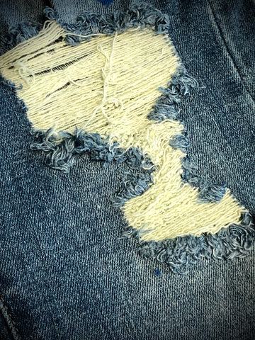Distressed patches