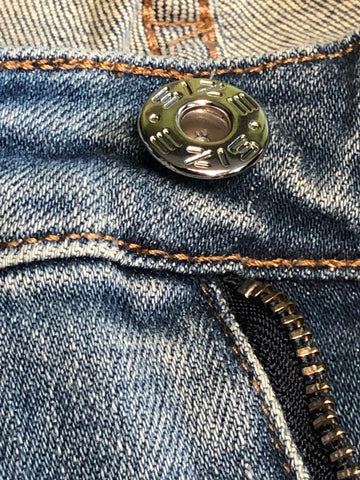 Branded SIZE Metal Button