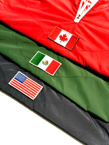 Half Zips are Available in USA, Mexico and Canada