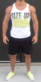 Size Up Supplements White Tank