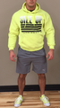 *Limited Edition* Size Up Neon Green Hoodie