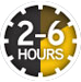 2-6 hours